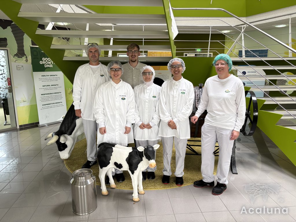 Auszubildende bei Arla Foods Deutschland