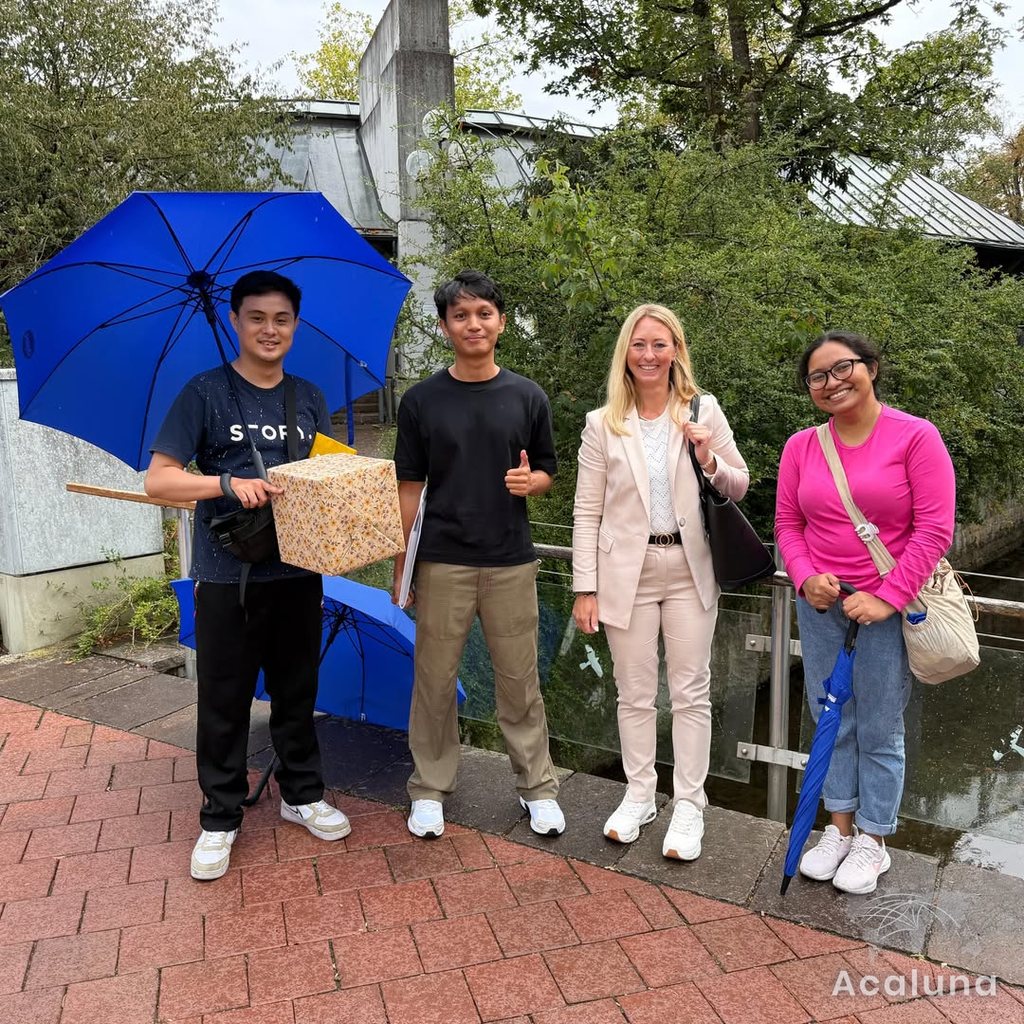 Jessica Moll welcomes three new apprentices from Indonesia in Germany