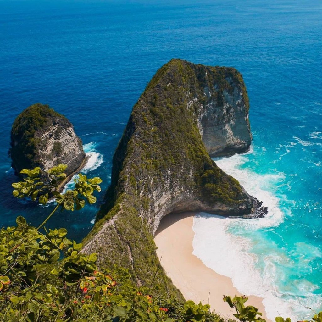 Kelingking Beach auf Nusa Penida, Indonesien