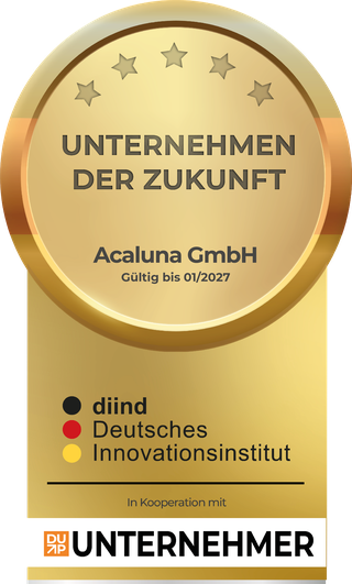 Auszeichnung Unternehmen der Zukunft des Deutschen Innovationsinstituts